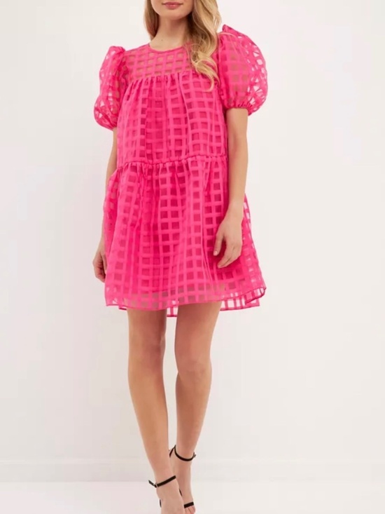 English Factory Dresses & Skirts - English factory Hot Pink Dress